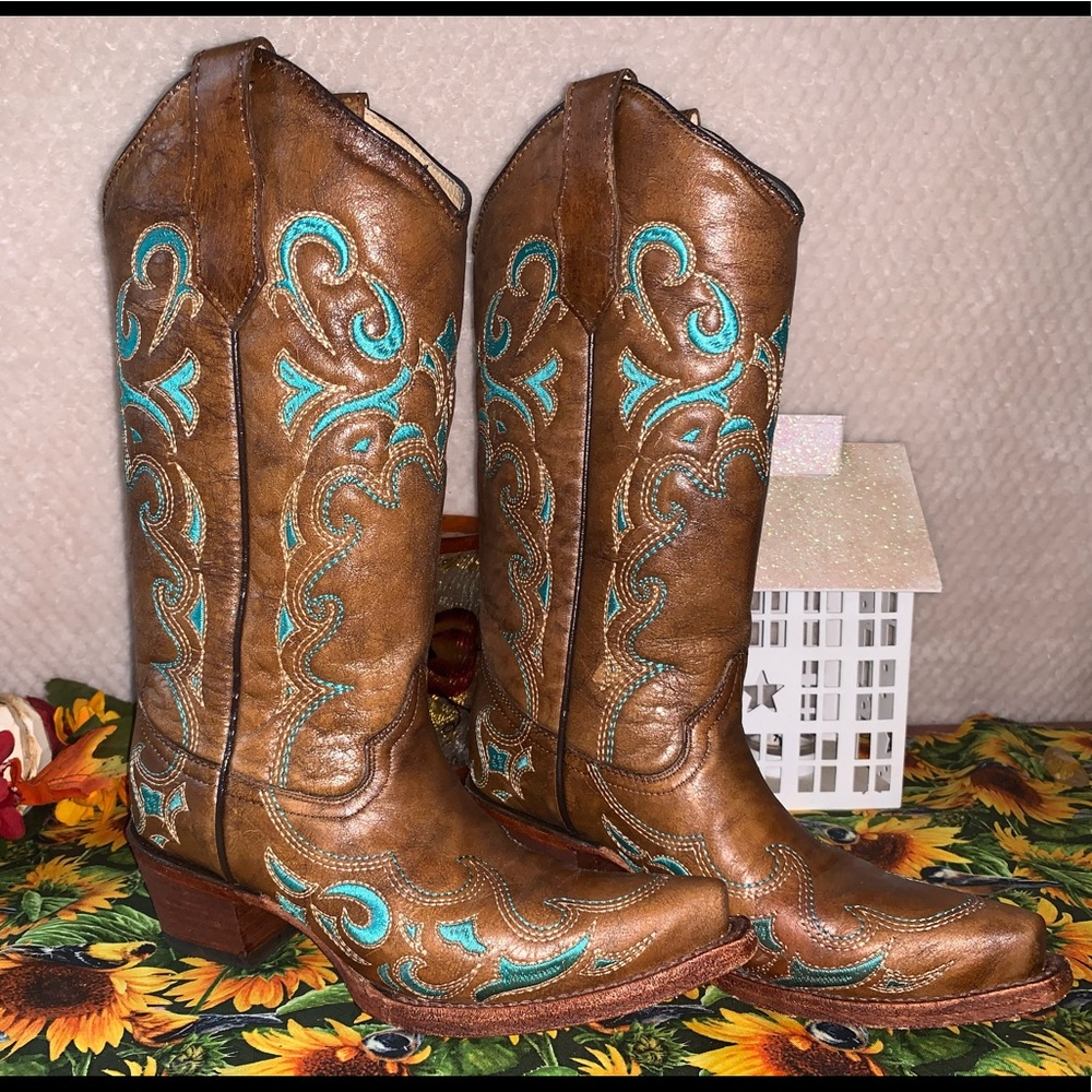 Circle G cowgirl boots size 6